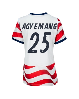 Billige Fotballdrakt Forente stater Patrick Agyemang #25 Replika Hjemmedrakt Dame VM 2026 Kortermet Billige Fotballdrakt Forente stater Patrick Agyemang #25 Replika Hjemmedrakt Dame VM 2026 Kortermet